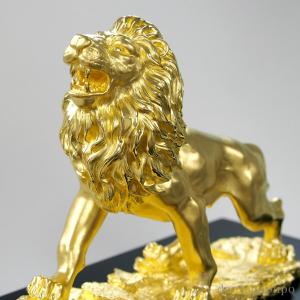 純金 無双獅子 500g ( 木札名入れ有料 ...の詳細画像1