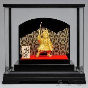 純金 龍兜 A 80g ( 木札名入れ有料 兜 武者人形 コンパクト こいのぼり