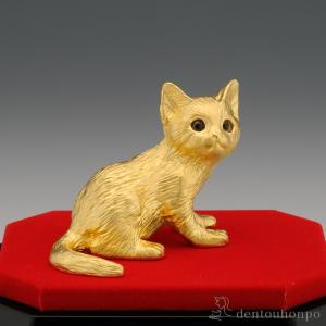 純金 愛猫 C 25g ( 木札名入れ有料 高...の詳細画像1