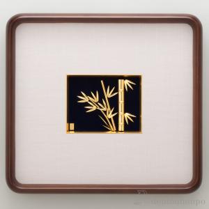 純金 アートレリーフ フクロウ ( 光則（金工芸） 額縁 飾り フレーム