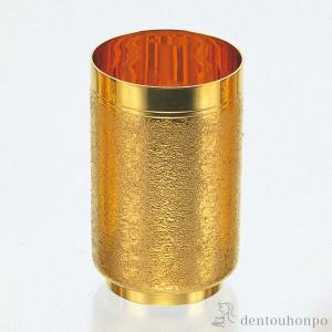 純金 湯呑 岩石 大 120g ( 木札名入れ有料 高級 コレクション 美術品 工芸品 伝統 東京銀器（金工芸） 周年 創立 上場 竣工 開店 事務所移転 開業 )