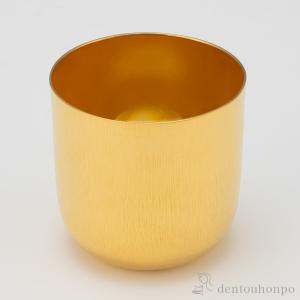 純金 ぐい ゴザ目 100g ( 木札名入れ有料 高級 コレクション 美術品 工芸品 伝統 東京銀器（金工芸） 周年 創立 上場 竣工 開店 事務所移転 )