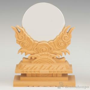 純プラチナ 御神鏡 3.0号 150g ( 木札名入れ有料 神社 神道 ブランド おすすめ 人気 東京銀器（金工芸） プレゼント お祝い お返し お礼 令和 海外 日本 )