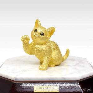 純金 幸猫 140g ( 高級 コレクション ...の詳細画像1