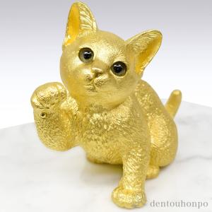 純金 幸猫 140g ( 高級 コレクション ...の詳細画像2