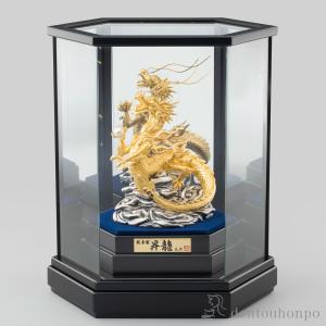 純金 昇龍 A 純金90g ( 高級 コレクション 美術品 工芸品 伝統 東京銀器（金工芸） 周年 創立 上場 竣工 開店 事務所移転 開業 プレゼント お祝い )