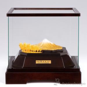 純金 富士山 A 132g ( 高級 コレクション 美術品 工芸品 伝統 東京銀器（金工芸） 周年 創立 上場 竣工 開店 事務所移転 開業 プレゼント お祝い お返し )