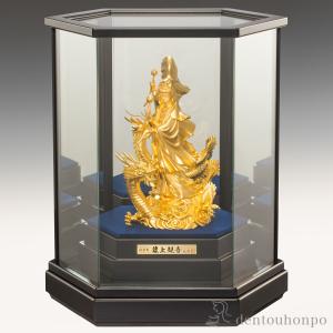 純金 龍上観音 純金170g ( 仏壇 寺院 仏様 日本 仏具 東京銀器（金工芸） 法要 メモリアル 法事 祈念 弔事 寄進 奉納 開店 事務所移転 開業 )