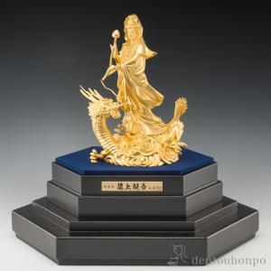 純金 龍上観音 純金170g ( 仏壇 寺院 ...の詳細画像1