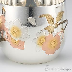 純銀 ぐい呑み 桜 75g ( 高級 コレクシ...の詳細画像1