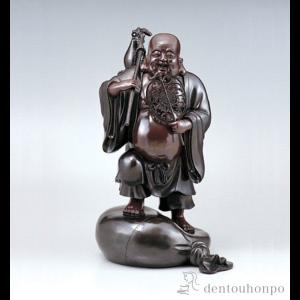 純金 大黒様 15g ( 光則（金工芸） 木札名入れ有料 恵比寿 大黒 宝船