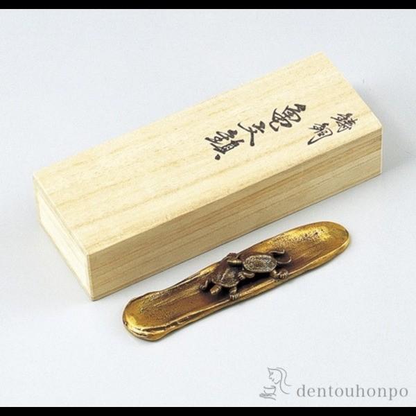 銅製 文鎮 双亀 ( 退職祝い 定年 書道 高級 人気 お土産 おすすめ 高岡銅器 周年 創立 上場...