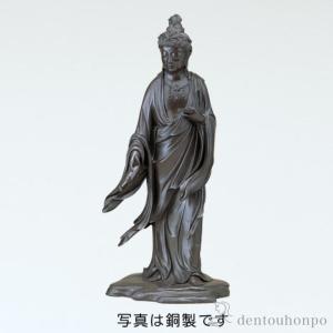 高村光雲の作品／聖観音像 蓮台付(大) 明治の巨匠の名作 桐箱付 高岡