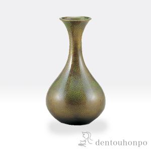 九谷焼 花瓶 釉彩 7号 ( 木箱名入れ有料 木札名入れ有料 ガラス