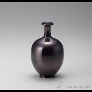高岡銅器 銅製花瓶 砲型 7号 美術工芸品 記念品 花活 : 日本ものこと