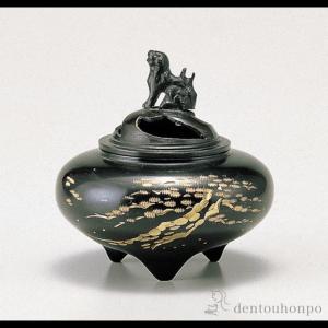 九谷焼 香炉 花詰 4号 ( 木箱名入れ有料 お香 線香 リラックス 仏具