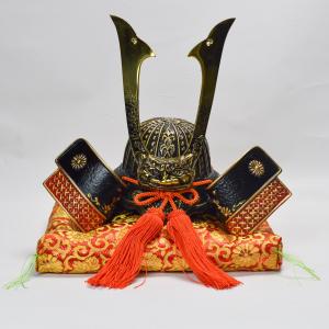 戦国武将 兜 明智光秀公 ( 武者人形 コンパクト こいのぼり 人気 高岡