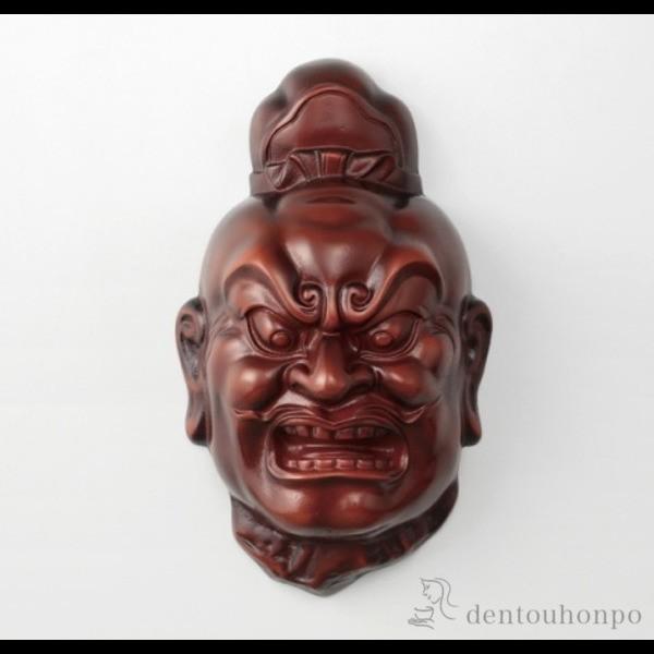 仁王面 鉄製 ア形 ( 木札名入れ有料 退職祝い 定年 おめん 御面 お土産 人気 おすすめ 高岡銅...