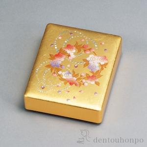 角宝石箱 さくら野 オルゴール付 ( アクセサリー入れ 収納ボックス