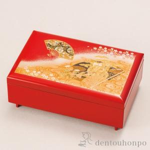 角宝石箱 京雅 オルゴール付 ( 初任給 プレゼント 母の日 アクセサリー