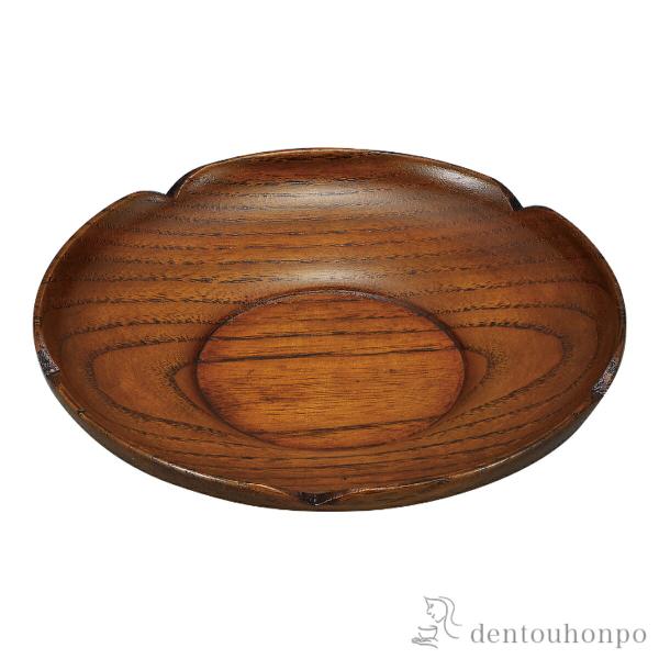 梅型茶托 拭漆 5枚セット ( 茶たく 湯のみ 湯呑み 日本茶 おすすめ 山中漆器 結婚 出産 内祝...