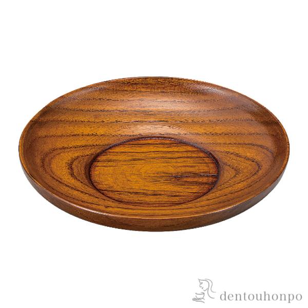 ダルマ茶托 拭漆 5枚セット ( 茶たく 湯のみ 湯呑み 日本茶 おすすめ 山中漆器 結婚 出産 内...