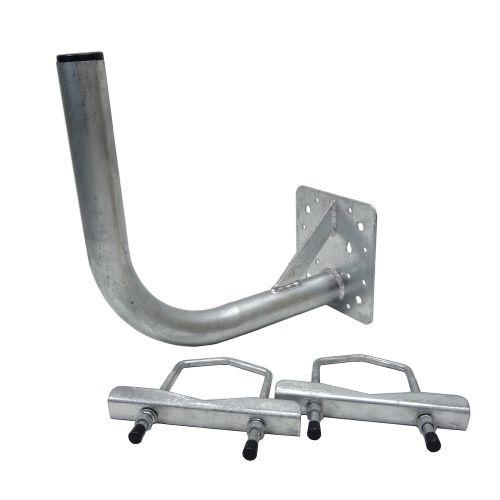 エヌビー BS CSアンテナ設置用金具 ベランダ 手すり壁面取付け φ80/80角NBS-300J