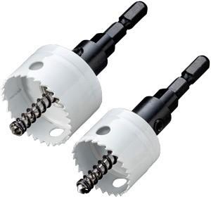 バイメタルホルソー 超開孔王 JBH-212733 (φ21×2本 φ27×2本 φ33×1本