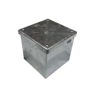 JAPPY プルボックス 溶融亜鉛めっき仕上げ 被せふた 150×150×150
