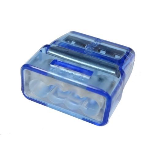 カワグチ トーメーコネクター 差込 4端子 P-4 (50個入)