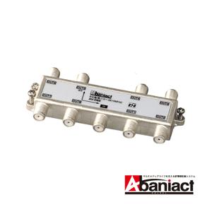 Abaniact TV分配器 1端子間通電仕様 8分配器 AV-D8MS-00