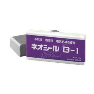 日東化成工業 耐火パテ 不燃性 プラシール グレー NF-12HM 1kg (10個