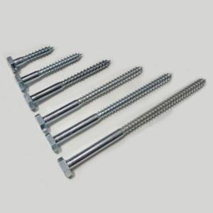 コーチスクリュー ユニクロメッキ M9-125mm (1本)