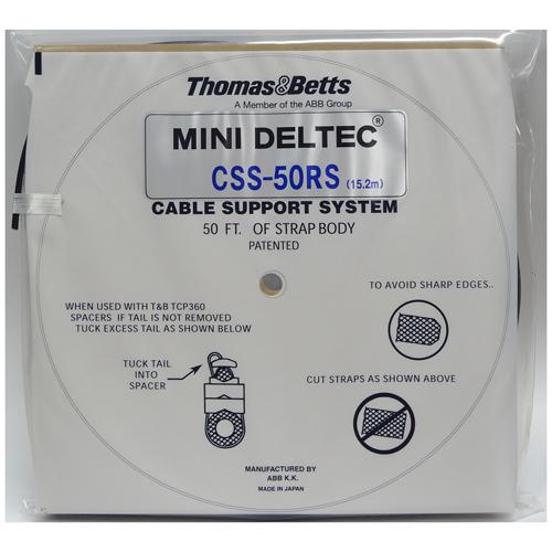 Thomas&amp;Betts デルテック スリムリールストラップ 15.2m巻 CSS-50RS