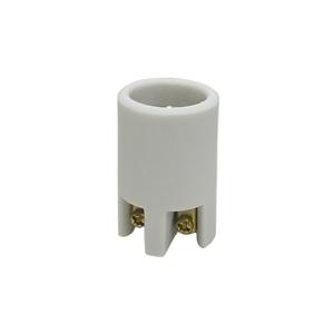青山電陶 E17ソケット(角端子付) 磁器製 E17-01