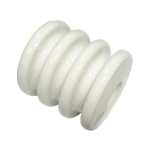 低圧引留碍子 多溝 白 G-3P