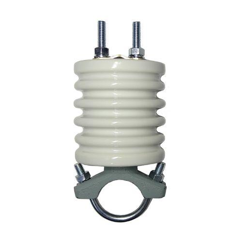 湯浅化成 6kv屋内支持碍子 ドラム碍子 丸線 パイプ用 SD-60MP