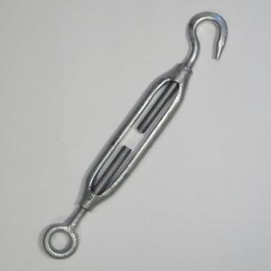 ターンバックル フック×アイ 溶融亜鉛めっき 4分 W1/2