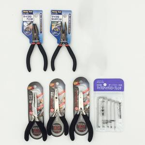 イチネンMTM ミツトモ マイクロ工具セット ペンチ ニッパー 工具 アクセサリー 小型 ミニマイクロ 軽量 精密作業 手作り 配線作業