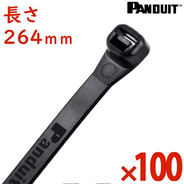パンドウイット PANDUIT スーパーグリップ PLT250B耐侯性黒 1袋100本入り 結束バン...