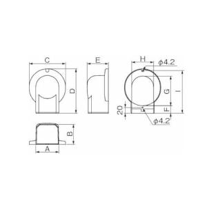 INABA 因幡電工 スリムダクトMD ウォー...の詳細画像1