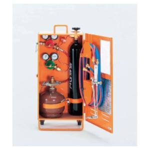 カミマル 背負型 小型ガス溶接セット KSパンダ 背負い 酸素500L