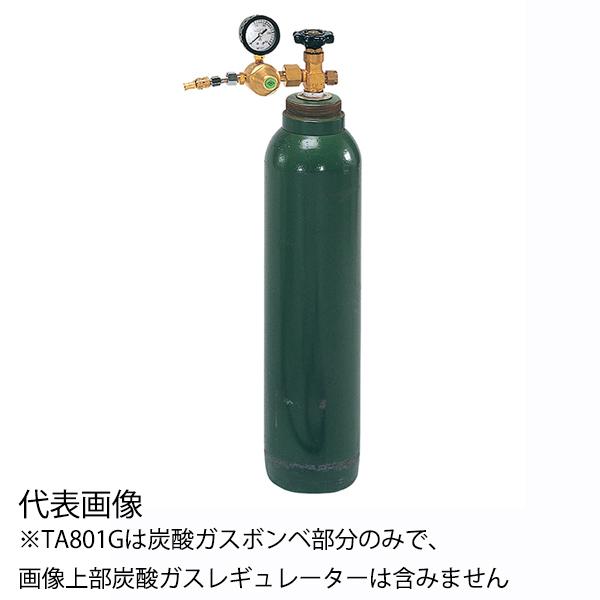 TASCO イチネンタスコ 炭酸ガスボンベ 5Kg 容器のみ TA801G