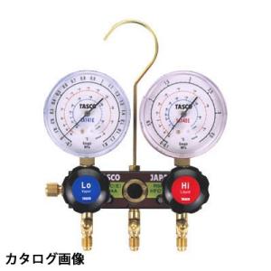 イチネンTASCO TASCO イチネンタスコ ボールバルブ式シングルゲージ