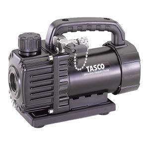 【中古】タスコ TASCO TA150SB-2 オイル逆流防止弁付ウルトラミニツーステージ真空ポンプ 真空度5.0Pa(38ミクロン) 本体のみ イチネンTASCO 並品｜TASCO TA150SB-2 オイル逆流防止弁付 ウルトラ