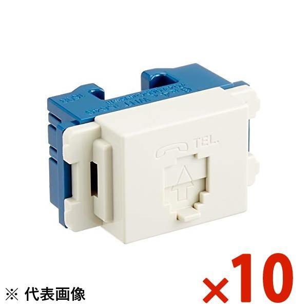 Panasonic パナソニック 埋込テレホンモジュラジャック 6極4心 フル端子 WNT15649...