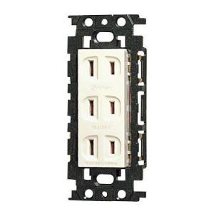 Panasonic パナソニック 埋込絶縁トリプルコンセント WN15034K