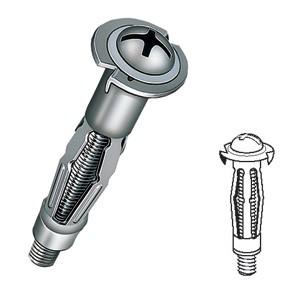 JEFCOM ジェフコム DENSAN デンサン ボードアンカー P-PACK 適用板厚1〜5mm A-405PN