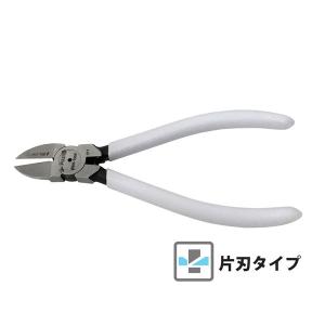 FUJIYA フジ矢 片刃プラスチックニッパ 150mm ラウンド刃 HP940-150XR｜denzai-com