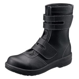 SIMON シモン 安全靴 マジック式長靴 7538黒 24.5cm 1128810｜denzai-com